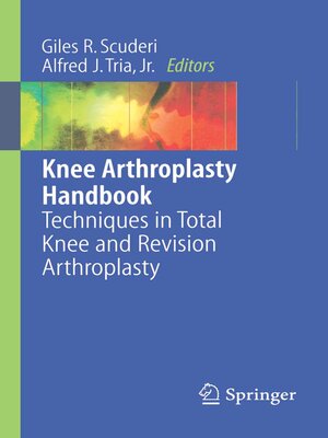 cover image of Knee Arthroplasty Handbook
